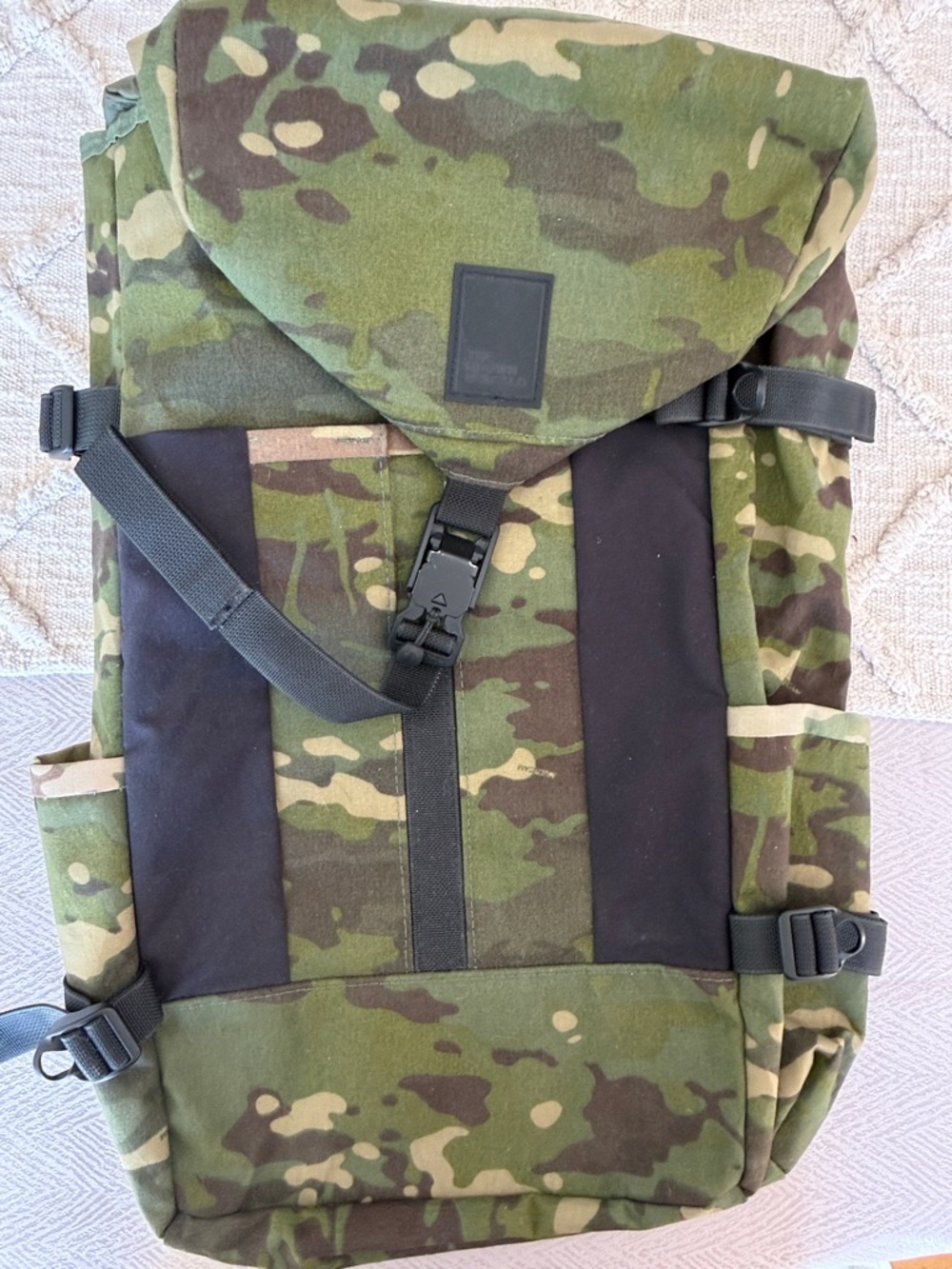 VERY RARE The Brown Buffalo Conceal Rucksack 28L. Tropic camo X50 material.